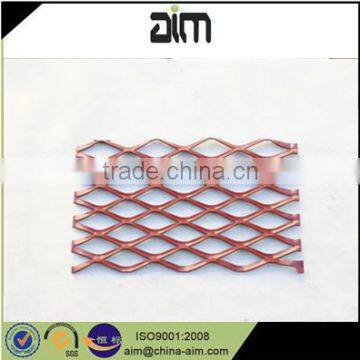 diamond aluminum expanded metal mesh 24x60mm for decoration/ security fence mesh