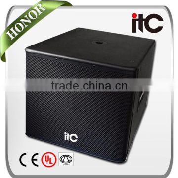 ITC TS-818S Cool Performance 600W 8ohm 18" Subwoofer Speaker Box