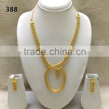 2 gram gold plated jewelry set