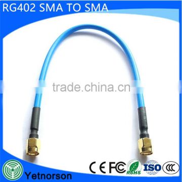 waterproof Sma male crimp for RG58 cable Connector Semi Flexible RF Coaxial Cable Rg402