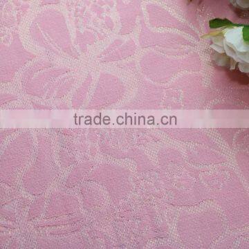 Polyester Woven Jacquard Tablecloth Polyester Jacquard Fabric Floral Jacquard Fabric photo-3