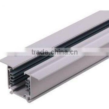 recessed 4 wires led track rail bar LED Commercial Lighting Track Rail Accessory