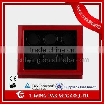 Hand Made Watch Winder With Battery for Sale in Singapore Modern Watch Winder Box photo-2