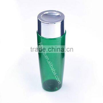 color cosmetic decorative clear bottle PET for liquid