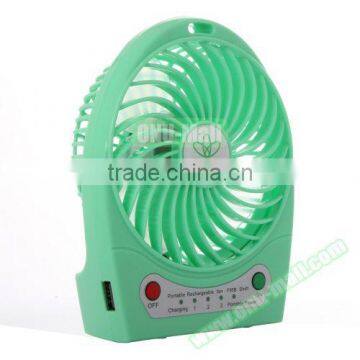 New 2016 Rechargeable Li-ion Battery Fan, USB Mini Fan Online Shopping photo-4