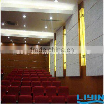 Cinema wooden wool wall decorative paneling sound damping