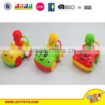 2015 hot selling funny baby toys wind up cartoon car toy