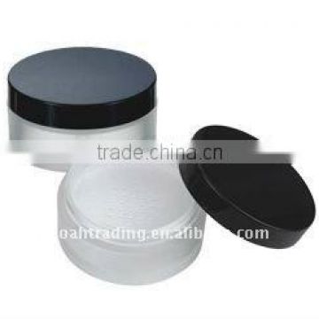 clear acrylic loose powder jar