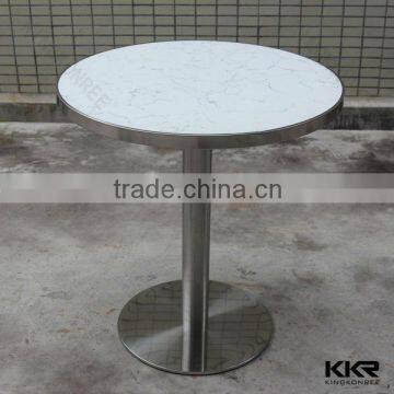 Good Price Solid Surface Acrylic Dining Table , Acrylic Solid Surface Coffee Table , Solid Surface Round Tables photo-5