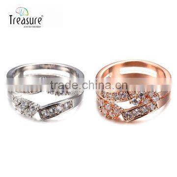 gold plated jewelry fashion ring 925 silver ring metal ring discount jewelry