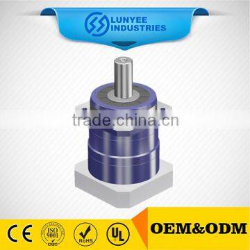 Helical planetary electric motor gearbox