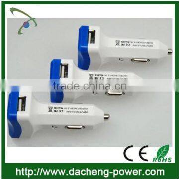 Best Design 5V 2.1A 3.1A Mini Usb Car Charger Adapter for Iphone Samsung