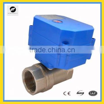 CWX-60 20mm SS304 automatic ball valve 12v 24v 220v