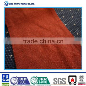 Polyester flame retardant sofa chair cushion cover fabric PASS 5852