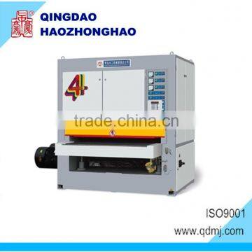 Furniture/rubber wood/solid wood calibrating and planning wide belt planer sander machine