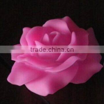 plastic led peony light with timer and remote control