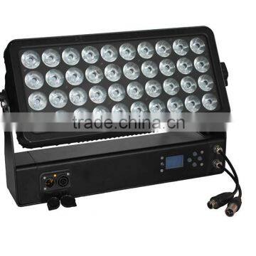 CE&RoHs Certificate Excellent Color Mixing IP66 Outdoor 400W 40*4-in-1 10W RGBW Wall Washer LED Light