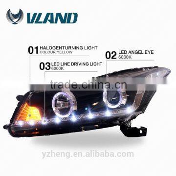 CE E-mark Certifications Headlight Type Innovative Car Accessories Hid Projector Headlight Angel Eye Led Lights Car Headlights photo-5