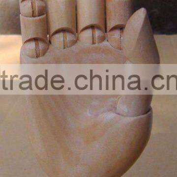 Wooden hand model /stocked