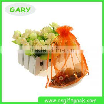 Promotional orange Organza Gift Bag Packing Bag New