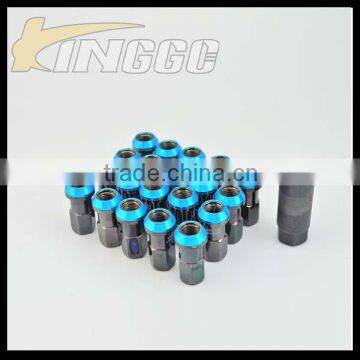 Racing Floating Auto Wheel Lug Nuts Titanium Nuts And Bolts M12XP1.5 and M12XP1.25 photo-6