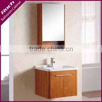 ROCH 8049 Cheap Simple Oak Wood Bathroom Vanity