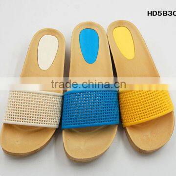 Hot selling PCU wedge sandal slipper for women