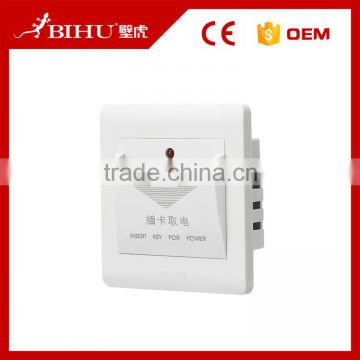 China supplier BIHU quality energy saver hotel card holder switch for sale