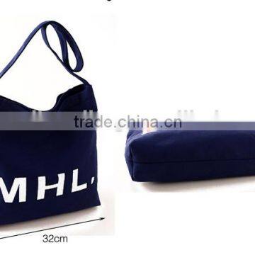 High Quality Natural Canvas Shopping Bag Canvas Tote Bag;Korean Canvas Tote Bag Handbag