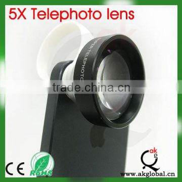 2015 Newest Universal Clip 5X super Telephoto Lens for the phone ipad