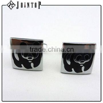 2016 hot sale brand name man golf designer cufflink manufacture