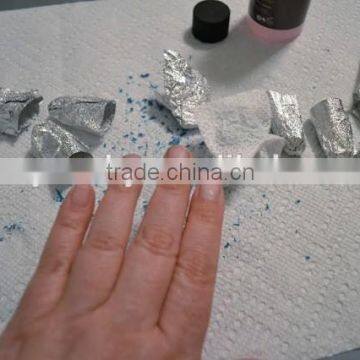 Embossed Pre-cut Nail Foil With Cotton for Remove Glitter Nail Polish photo-2