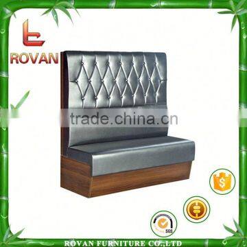 Europe Classic Fast Food Restaurant Furniture Booth Seating China Restaurant Sofas photo-3