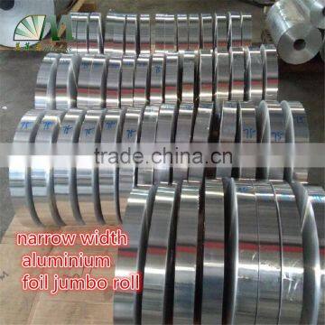 Manufacturer Offer Single Side Aluminum Foil Jumbo Roll Strip for Flexible Duct ,narrow Width,hairdressing photo-2