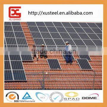 pv tile roof mounting system for solar modules