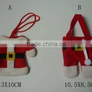Santa Christmas Silverware Holder Pocket
