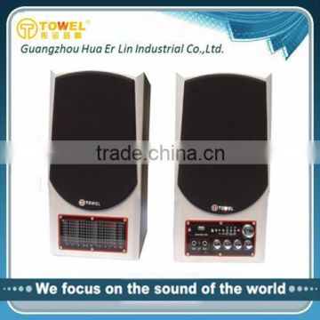 2.0 Active Professional Karaoke Speaker Woofer Speaker With Bluetooth