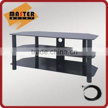 Glass tv stand with LCD bracket