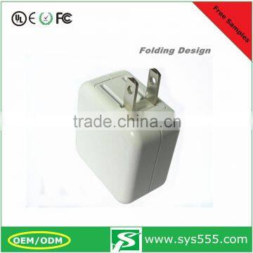 2016 New Design 5V 2A 2 USB Port Travel Adapter USB With Cheap Price