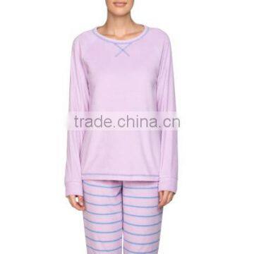 Striped Fleece Pyjamas