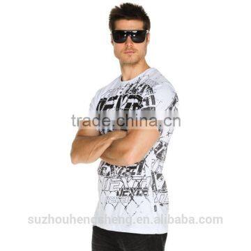 Mens Handsome Summer White T Shirt photo-3