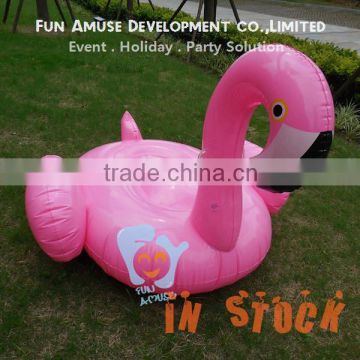 1.5m pvc pink water floating inflatable flamingo in stock