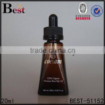 20ml pyramid amber glass bottles, non-standard essential oil bottle                        
                                                                                Supplier's Choice