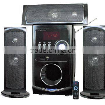 Hot sales!!! 3.1 ch multimedia speaker with FM /USB/SD/Remote control/ LED display