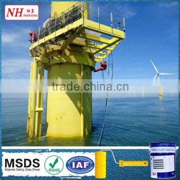 Polyurethane micaceous iron oxide intermediate paint for steal structure