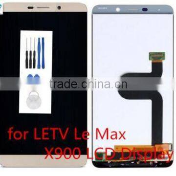 for LETV Le Max X900 LCD Display + Touch Screen Digitizer Assembly Replacement Parts - Golden