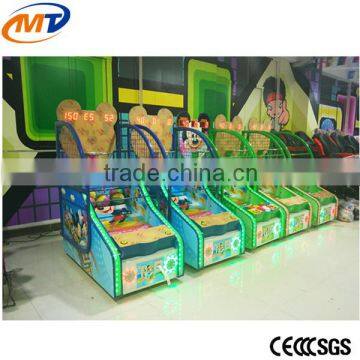 High Quality and Hot Selling Indoor Sports Electronic Simulator Shooting Basketball Game Machine for Kids excercise