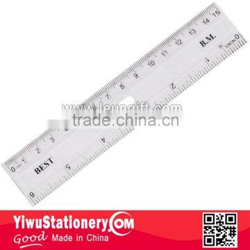 15cm logo printed straight ruler