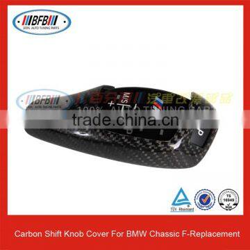 Gear Shift Knob Carbon Shift Knob Cover Replacment Fit For BMW F30/F35/F10/F20/F32/F22