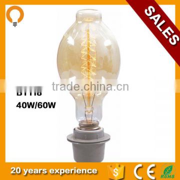 Hot-selling bulb Decorative Edison Light Bulb,XXL glass bulb antique lighting e27 vintage edison light bulb 100w